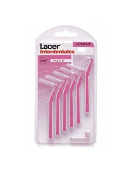 CEPILLO INTERDENTAL LACER ULTRAFINO ANGULAR 6 UNIDADES