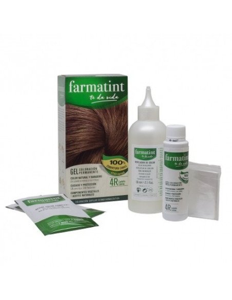 FARMATINT 1 ENVASE 135 ML TONO 4R CASTAÑO COBRIZO