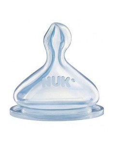 TETINA SILICONA ANTICOLICO NUK FIRST CHOICE+ TALLA 2 M 2 UNIDADES