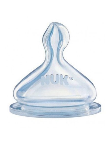 TETINA SILICONA ANTICOLICO NUK FIRST CHOICE+ TALLA 2 M 2 UNIDADES