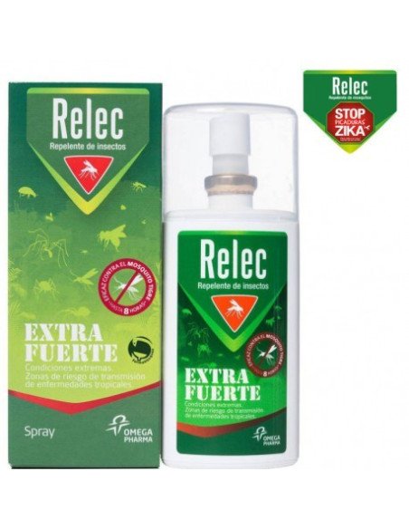 RELEC EXTRA FUERTE 50% SPRAY REPELENTE 1 ENVASE 75 ML