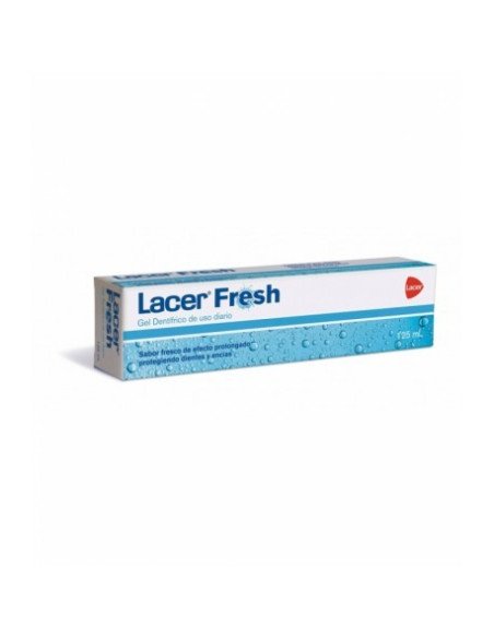 LACER FRESH FRESCOR PROLONGADO GEL DENTIFRICO 1 TUBO 125 ML