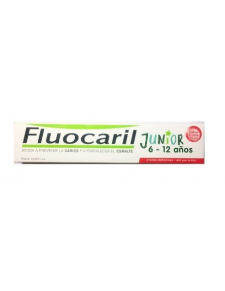 FLUOCARIL JUNIOR 6-12 AÑOS 1 ENVASE 75 ML FRUTOS ROJOS