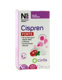 NS GINEPROTECT CISPRENBIOTIC FORTE 6 SOBRES 2,2 G SABOR FRUTOS DEL BOSQUE