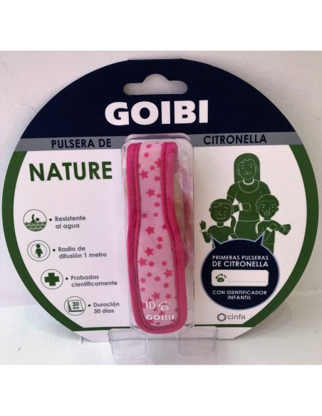 GOIBI PULSERA DE CITRONELLA NATURE 1 PULSERA ESTRELLAS