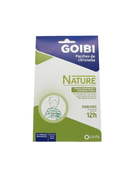 GOIBI PARCHES DE CITRONELA 24 PARCHES