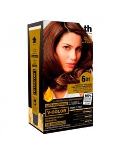 TH PHARMA VITALIA SIN AMONIACO COLORACION CAPILAR PERMANENTE COLOR 6.31 RUBIO OSCURO DORADO CENIZA