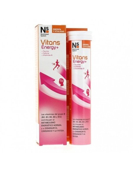 VITANS ENERGY+ 20 COMPRIMIDOS EFERVESCENTES