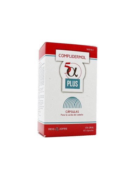 COMPLIDERMOL 5ALFA PLUS 60 CAPSULAS