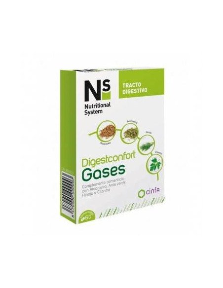 NS DIGESTCONFORT GASES 60 COMPRIMIDOS