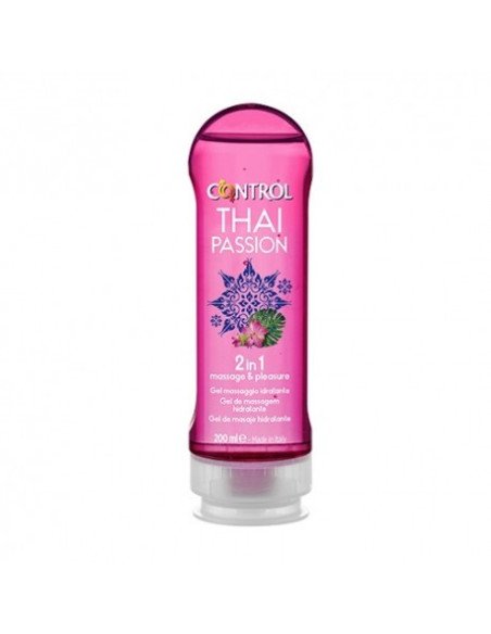CONTROL THAI PASSION 2 IN 1 MASSAJE & PLEASURE GEL 1 ENVASE 200 ML