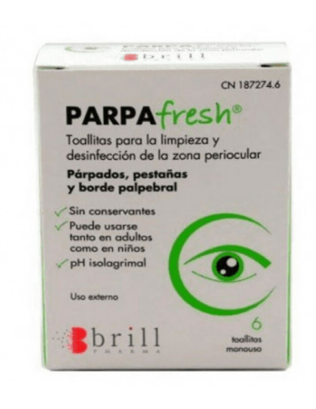 PARPAFRESH 6 TOALLITAS