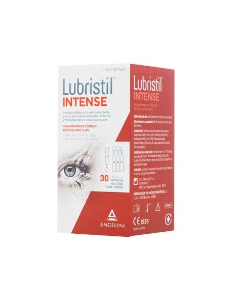 LUBRISTIL INTENSE SOLUCION OFTALMICA 30 ENVASES UNIDOSIS