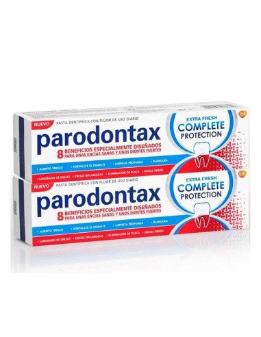 PARODONTAX COMPLETE PROTECTION EXTRA FRESH 2 ENVASES 75 ML