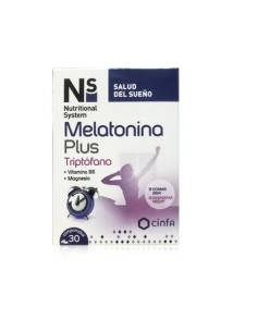 NS MELATONINA PLUS TRIPTOFANO 30 COMPRIMIDOS