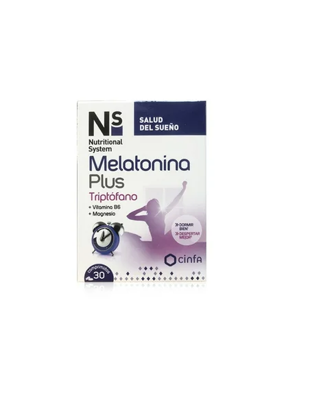 NS MELATONINA PLUS TRIPTOFANO 30 COMPRIMIDOS