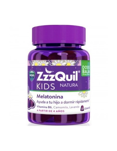 ZZZQUIL NATURA KIDS 30 GUMMIES SABOR FRUTOS DEL BOSQUE