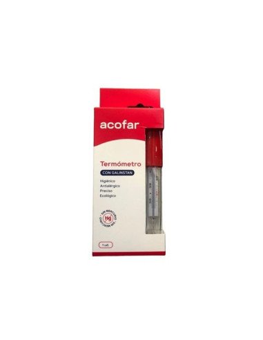 TERMOMETRO CON GALINSTAN ACOFAR 1 UNIDAD
