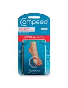 COMPEED AMPOLLAS HIDROCOLOIDE TALLA PEQUEÑA 6 UNIDADES