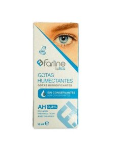 FARLINE OPTICA GOTAS IRRITACION OCULAR ALOE VERA + HIPROMELOSA 1 ENVASE 10 ML MULTIDOSIS