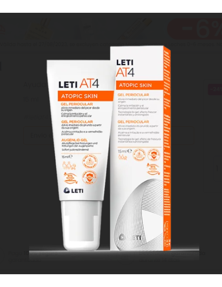 LETIAT4 GEL PERIOCULAR 1 ENVASE 15 ML